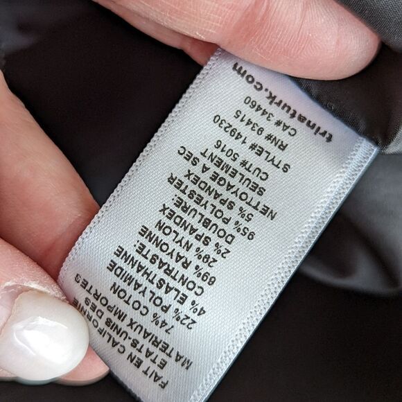 Trina Turk black & white checkerboard dress size 6 - Picture 10 of 12